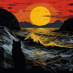 Gatos Y El Océano: Suaves Melodías De Ronroneo - Sonidos de la Naturaleza Relajacion