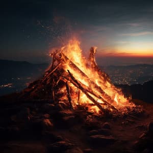 Crackling Fire Sleep: Music for Tranquil Rest - Sleep Pill