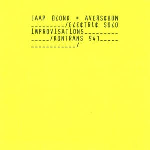 Averschuw - Jaap Blonk
