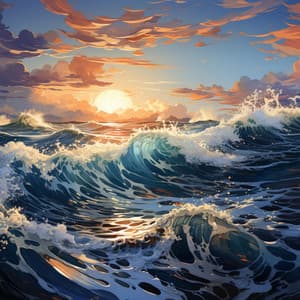 Crescendo Oceánico: Olas En Movimiento Musical - Naturaleza FX