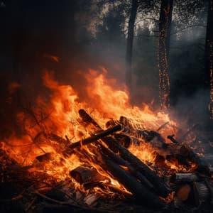 Brasas Que Sueñan: Música Meditativa Junto Al Fuego - Ruidos de la Selva