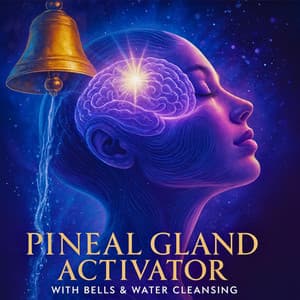 Pineal Gland Activator with Bells & Water Cleansing - Chakra Frequencies