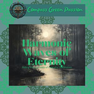 Harmonic Waves of Eternity: Riding the Currents of Peaceful Meditation - Compass Green Passion