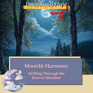 Moonlit Harmony: Drifting Through the Stars to Slumber - Deep Sleep Flute