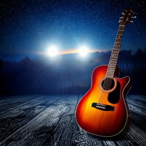 Guitar Music: Radiant Midnight Strums - Premium Guitar Music