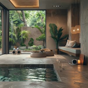 Massage Echoes: Calming Sound Patterns - Serenity Spa Music Relaxation