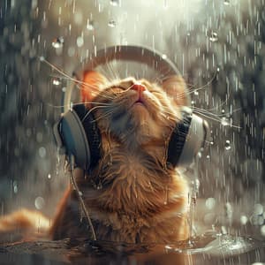 Rain Music Cats: Whiskers and Notes - Cat Music Hour