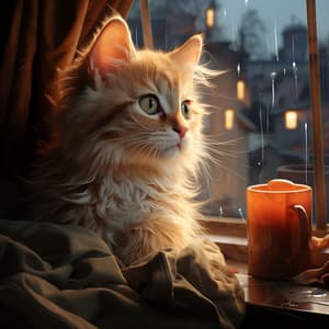 Lluvia Del Gato: Suave Armonía De La Lluvia Con Las Patas Y El Ronroneo - Nirvana del ruido