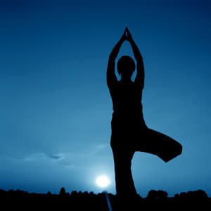 Moonlit Ocean Horizons: Calming Yoga and Relaxation Vibes - Horizon Lights