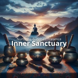 Inner Sanctuary: Nurturing Buddha's Presence, Meditation Tibetan Bowls, Spiritual Temple Music - Buddha's Breath