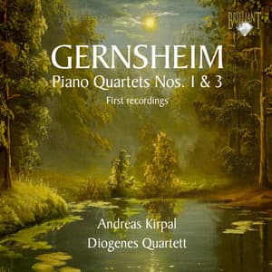 Gernsheim: Piano Quartets Nos. 1 & 3 - Friedrich Gernsheim