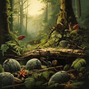 Nature's Forest Floor in Tune - Rainforest Sounds