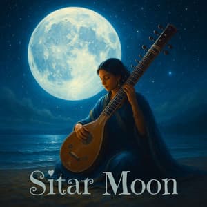 Sitar Moon, Night Raga for Stillness - Hindi Band