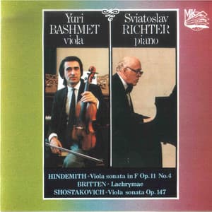 Hindemith & Shostakovich: Viola Sonatas - Yuri Bashmet