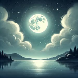 1 Tired Sky: Murmuring Moon - Calm Music