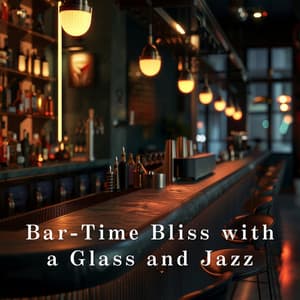 Bar-Time Bliss with a Glass and Jazz - Eximo Blue