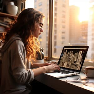 Onda De Fuego Musical: Estudio Intenso - Música ambiental pura