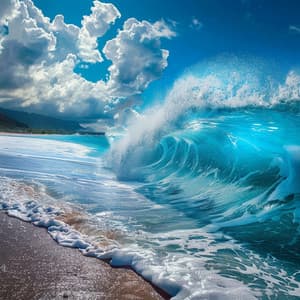 Olas Calmantes Del Océano: Ambiente Relajante Del Mar - Serie de sonidos de la naturaleza