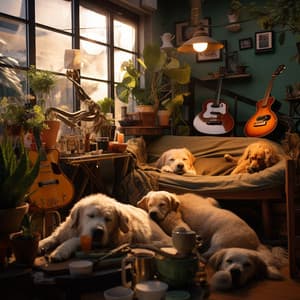 Patitas Y Juego: Melodías En El Café Lounge Para Mascotas - Café con clase Jazz Música