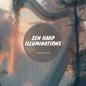 Zen Harp Illuminations: 432 Hz Light of Strings - Circle of Relaxation