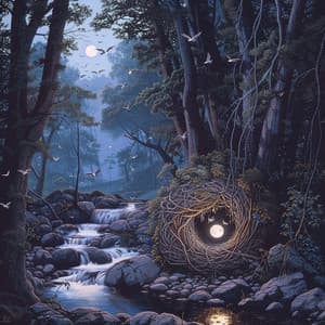 Birds Sleep Rhythms: Binaural Harmony - 80 88 Hz - Sleep Waves