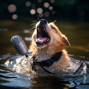Riparian Romp: Dogs Streamside Symphonies - Watertower
