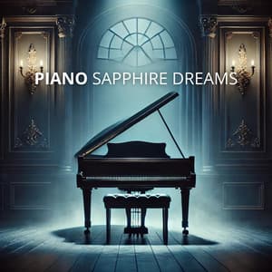 Piano Sapphire Dreams: A Symphony in Blue - Laura Lowen