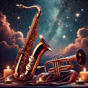 Above the Stars: Sunsets and Night Skies with Hypnotic Sax & Trumpet Jazzy Music - Ella Blues