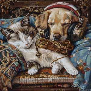 Stolze Haustier Oasen - Hunde Entspannungsmusik