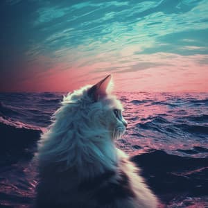 Cats Whiskers: Ocean Purr Harmony - Mandala Dreams