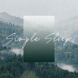 Simple Sleep: Relaxing Rain, Stress Relief, Restful Piano Zone - Peaceful Sounds Zone