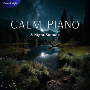 Calm Piano & Night Sounds - Piano & Night