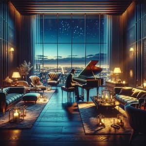 Long Night with Elegant Piano: Great Start to Weekend & Pleasure Jazz Music - Piano Bar Music Oasis