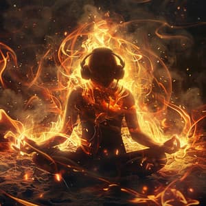 Yoga Heat Serenity: Binaural Fire Calm - MediYoga