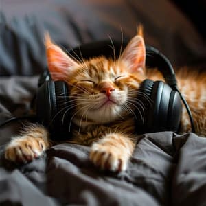 Feline's Graceful Melodies: Music for Cat's Leisure - Kitten Music Therapy