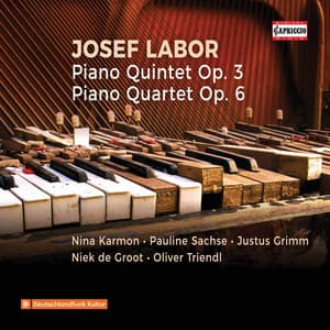Labor: Piano Quintet in E Minor, Op. 3 & Piano Quartet in C Major, Op. 6 - Josef Labor