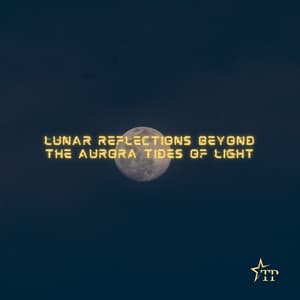Lunar Reflections Beyond the Aurora Tides of Light - Transcendental Projection