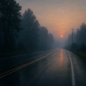 01 Weather Songs: Mist Songs at Dusk - Meditation Rain Sounds