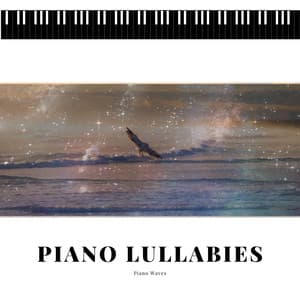 Piano Lullabies with Nature Sounds of Ocean Waves for Baby Sleep - Sleep Music