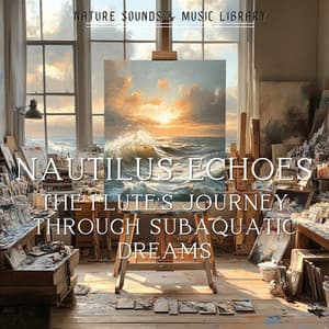 Nautilus Echoes: The Flute's Journey Through Subaquatic Dreams - Nature Sounds & Music Library