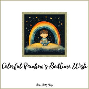 Colorful Rainbow's Bedtime Wish - Basic Baby Sleep