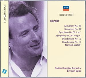 Mozart: Symphonies Nos. 28, 33, 36 & 38 - Wolfgang Amadeus Mozart