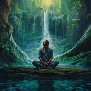 Focused Flow: Harmonies by the Waterfalls - Light Morning Music