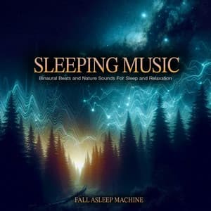Sleeping Music - Binaural Beats and Nature Sounds For Sleep and Relaxation - Fall Asleep Machine