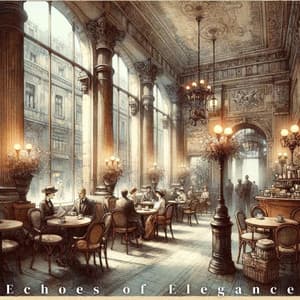 Echoes of Elegance: Piano Rhapsodies in the Grand Café - Old Times Jazz