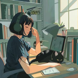 Vibras Lofi Para Enfoque: Ritmos Para Estudiar - Maestro del viento