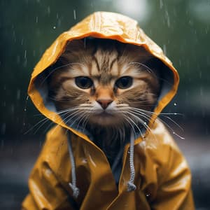 Melodías De Bigotes De Lluvia: Vibras Serenas Para Gatos - Música para Relajar Gatos