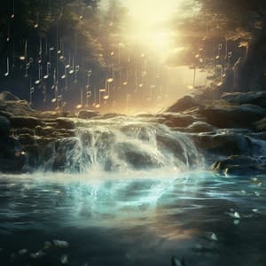 Water Serenity: Stream Choir Symphony - Rainforest Sounds