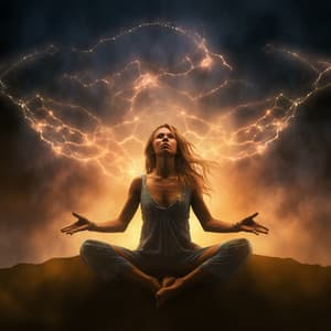 Meditation Thunder: Harmony Storm Melodies - Healing Music Spirit