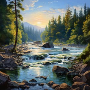 Nature's Binaural Buzzscape: River Soundscape - Sundance Darling